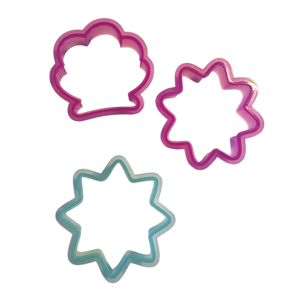 Sweet‎ Sugarbelle Cookie Cutters Set Cloud and Star Shapes Pink and Blue Baking
